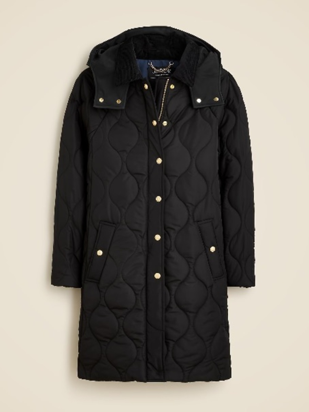 Like new J. Crew Stowe puffer jacket with PrimaLoft®